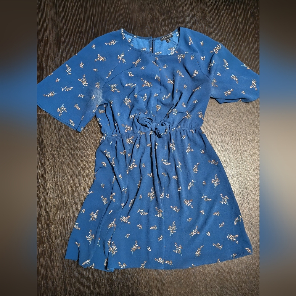 Blue Floral Dress